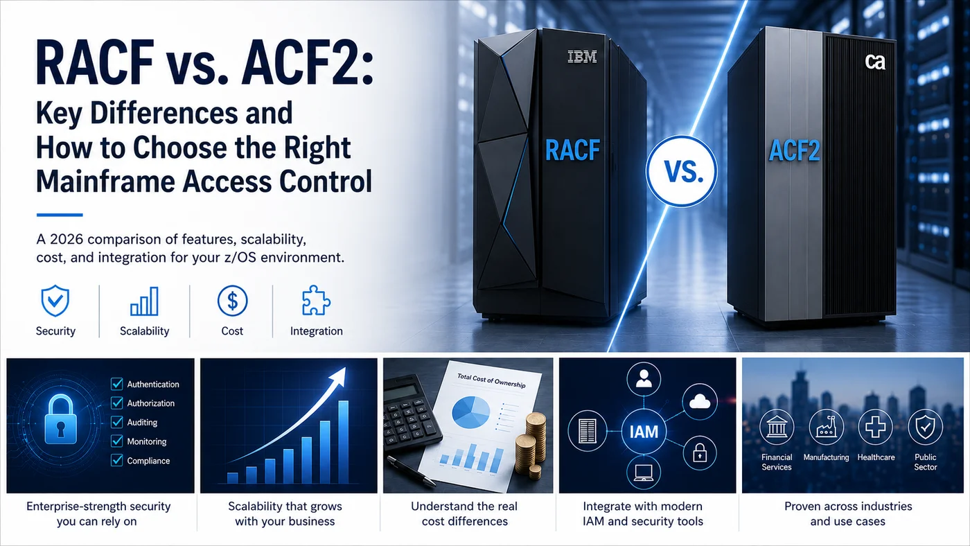 RACF vs. ACF2 — How to Choose the Right Mainframe Access Control